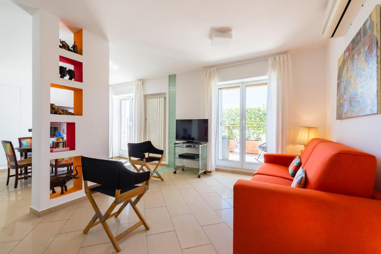N'Attic A Vomero Penthouse Terrace By Napoliapartments Ngoại thất bức ảnh